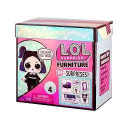 Ігровий набір з лялькою L.O.L. Surprise Furniture Леді-Сутінки, з аксесуарами (572640) - мініатюра 3