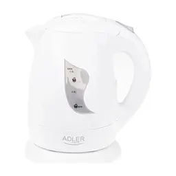 Електрочайник Adler AD 08 білий