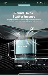 Авто освіжувач повітря для машини Essager Car air outlet press type perfume bottle - мініатюра 7