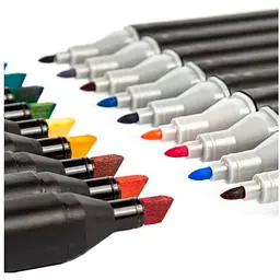 Набір двосторонніх маркерів Touch Sketch Marker у сумці Touch-36 36 шт. (1457479232) - мініатюра 3
