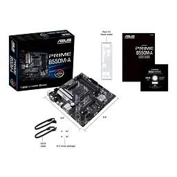 Материнcька плата PRIME B550M-A sAM4 B550 4xDDR4 M.2 HDMI DVI D-Sub mATX Asus teh0019037 - мініатюра 8