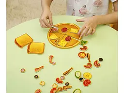 Гра розвиваюча VLADI TOYS "Піца" магнітна VT3004-02 - мініатюра 6