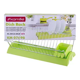 Сушка для посуду Kamille KM-0769В зелена