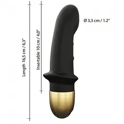 Вібратор Dorcel Mini Lover Black 2.0 - мініатюра 5