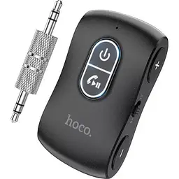 Bluetooth аудіо адаптер Hoco E73 Pro Journey Black [94346] - мініатюра 3