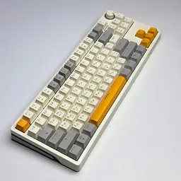 Ігрова дротова механічна клавіатура Kondor Orion / Три режими підключення / Yellow Switch / Grey - мініатюра 3