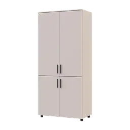 Шафа для одягу Doros Торн Кашемір 2 ДСП (штанга) 90х51.6х200 (44900447)