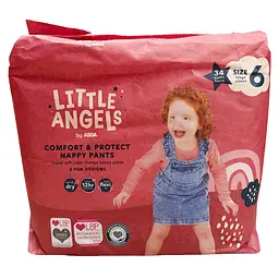 Підгузки-трусики Little Angels Comfort & Protect 6 (15+ кг), 34 шт