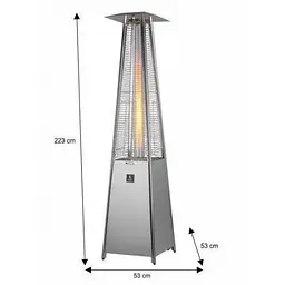 Газовий обігрівач Activa Pyramide Cheops (10.5 кВт) - мініатюра 7