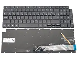 Клавіатура для DELL Inspiron 7591 5590 5591 5598 7590 5593 5584 7790 P90F P83F 7500 7501 5501 5502 (RU Black з підсвічуванням)