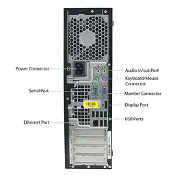 Комп'ютер HP Compaq 8100 Elite SFF (i5-650/4/500) Б/В - мініатюра 2