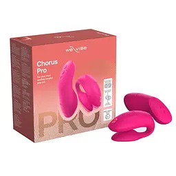 Смарт-вібратор для пар We-Vibe Chorus Pro Electric Pink - мініатюра 13