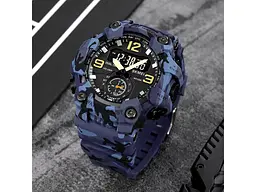 Чоловічий наручний годинник 1965CMBU Camo Blue Skmei acs0030457 - мініатюра 5