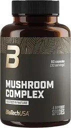 Комплексы грибов Mushroom Complex 60 капсул BioTech vit0005612