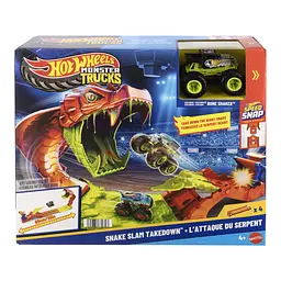 Ігровий набір Hot Wheels Monster Trucks Атака змії (JJN44) - мініатюра 11