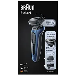 Електрична бритва Braun Series 6 61-B1500s - мініатюра 8