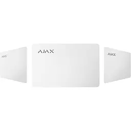 Безконтактна картка Ajax Pass White - мініатюра 3