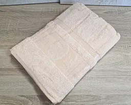 Турецький бамбуковий махровий рушник Zeron 70х140 Bamboo Peach