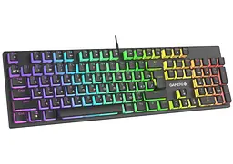 Клавіатура ігрова механічна GamePro GPMK-85 Black USB Red Switch - мініатюра 2