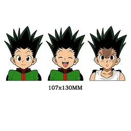 Голографічна наклейка Хантер х Хантер Гон Hunter × Hunter Gon 10 х 13 см