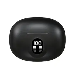 Бездротові Навушники Блютуз з Кейсом TWS Bluetooth 5.3 Чорні  - мініатюра 2