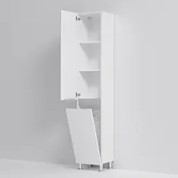 Пенал підлоговий AM.PM X - Joy 35 см лівобічний з кошиком (M85CSL0351WG38) - мініатюра 5