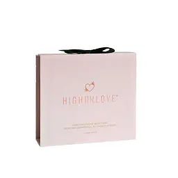 Преміум фарба для тіла HighOnLove Chocolate Body Paint (100 мл) з какао, кофеїном, маслом канабісу - мініатюра 3