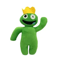 М'яка іграшка Райдужний друг Зелений із усмішкою Roblox Rainbow Friends Roblox