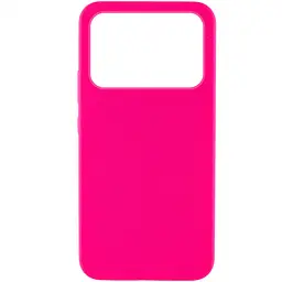 Чохол Silicone Cover Lakshmi (AAA) для Xiaomi Poco X6 Pro Рожевий / Barbie pink