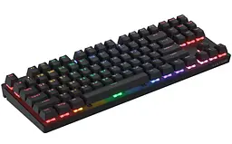 Клавіатура HATOR Icefall Mecha TKL Wireless Rainbow Black (HTK287UA) - мініатюра 2