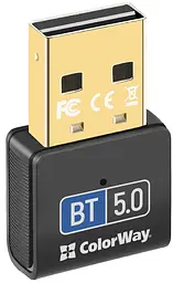 Адаптер Bluetooth v5.0 USB, чорний Colorway - мініатюра 8