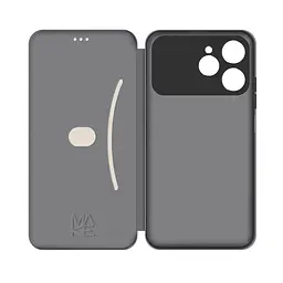 Чохол-книжка MAKE Tecno Spark 40 Flip Titanium Grey - мініатюра 4