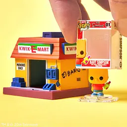 Набір фігурок Bitty Pop! Town - Барт Сімпсон і Квікі-Март - мініатюра 6