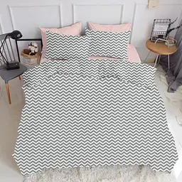 Підковдра полуторна 160х220 GREY ZIGZAG COSAS (4822052025239) - мініатюра 4