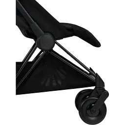 Коляска Cybex Coya La Parisienne з бампером та дощовиком чорна (522003061) - мініатюра 6