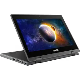 ASUS Ноутбук PRO BR1100FKA-BP0761 11.6HD Touch/Intel Pen N6000/16/128F+128F/int/noOS/Grey (90NX03A1-M09550) - мініатюра 3
