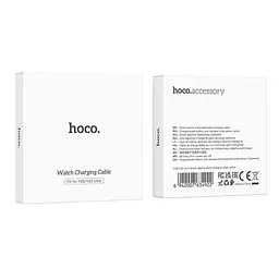 МЗП для смарт-годинника Hoco Y23 Ultra Smart sports watch charging cable White - мініатюра 2