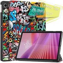 Чохол до планшета BeCover Smart Case Lenovo Tab TB-311FU 10.1" Graffiti (713118)
