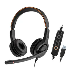 Гарнітура Axtel Voice UC 40 duo NC (AXH-V40UCD) - мініатюра 2