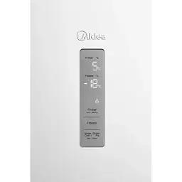 Холодильник Midea MDRB470MGF01O білий дисплей - мініатюра 6