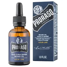 Олія для догляду за бородою Proraso Azur&Lime, 30 мл