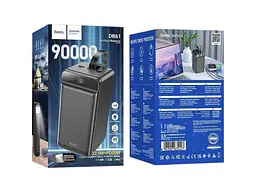 Зовнішній акумулятор (Power Bank) Hoco DB61 Jade 90000mAh 22.5W Black - мініатюра 7