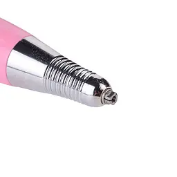 Фрезер-машинка для манікюру та педикюру з педаллю Beauty nail 9-1 DM-208 корекції штучних нігтів 6 насадок 25 т об/хв Рожева - мініатюра 11