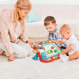 Іграшка розвиваюча Baby Clementoni Interactive Baby Easel (17660) - мініатюра 4