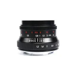 Об'єктив 7Artisans 35mm F1.2 II для Fuji FX Mount, Чорний