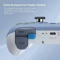 Геймпад 8BitDo Ultimate 2C 2.4G Wireless 81HD Blueberry Edition [151343] - мініатюра 7
