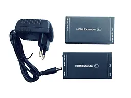 Активный удлинитель HDMI сигнала по витой паре Atcom HDMI-Ethernet до 60м - мініатюра 1