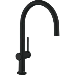Змішувач Hansgrohe Talis 220 кухонний 72804670 Matt Black Чорний матовий