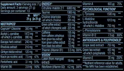 Ноотроп BiotechUSA Mission Pink grapefruit 210 г - мініатюра 2