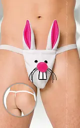 Трусики з кроликом Thong 4442 Soft Line для любителів дивувати і підкорювати SoftLine 5591444220; 89-5591444220 24256 - мініатюра 1